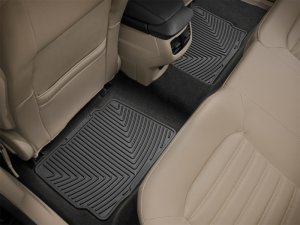 Ford Fusion Rear Rubber Mats - WeatherTech - Black - `13-`27
