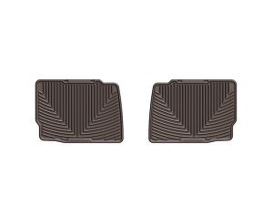 Ford Fusion Rear Rubber Mats - WeatherTech - All-Weather - Cocoa - `13-`27