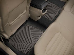 Ford Fusion Rear Rubber Mats - WeatherTech - All-Weather - Cocoa - `13-`27