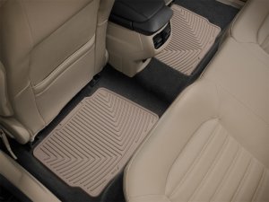 Ford Fusion Rubber Mats - Rear - WeatherTech - All-Weather - Tan - `13-`27