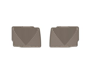 Ford Fusion Rubber Mats - Rear - WeatherTech - All-Weather - Tan - `13-`27