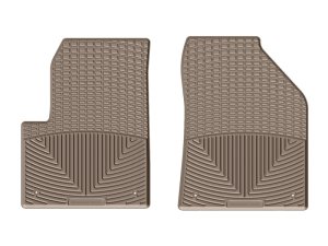 Jeep Cherokee Floor Mats - Front - WeatherTech - All-Weather - Tan - `14-`27