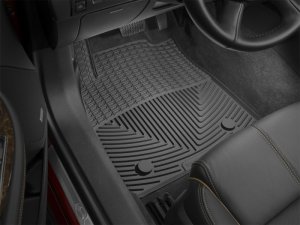Chevrolet Impala Floor Mats - Front - WeatherTech - All-Weather Rubber - Black - `14-`27