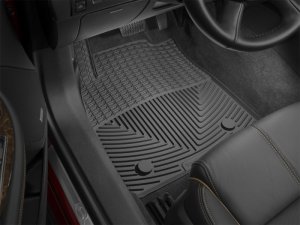 Chevrolet Impala Floor Mats - Front - WeatherTech - All-Weather Rubber - Black - `14-`27