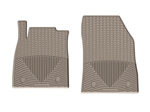 Chevrolet Impala Floor Mats - Front - WeatherTech - Rubber - Tan - `14-`27