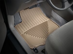 Volkswagen R32 Floor Mats - Front - WeatherTech - Rubber - Tan - 2004