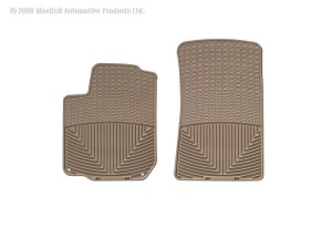 Volkswagen R32 Floor Mats - Front - WeatherTech - Rubber - Tan - 2004