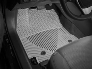 Toyota Corolla Rubber Mats - Front - WeatherTech - All-Weather - Grey - `14-`27