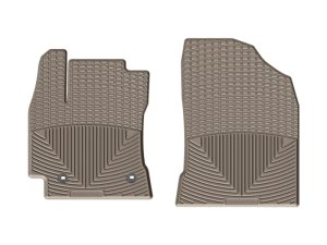 Toyota Corolla Front Rubber Mats - WeatherTech - All-Weather - Tan - `14-`27