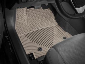 Toyota Corolla Front Rubber Mats - WeatherTech - All-Weather - Tan - `14-`27