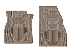 Chevrolet Malibu Floor Mats - Front - WeatherTech - All-Weather Rubber - Tan - `13-`15