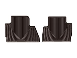 Cadillac Escalade Floor Mats - Rear - WeatherTech - Rubber - Cocoa - `15-`27 Cadillac Escalade Floor Mats - Rear - WeatherTech - Rubber - Cocoa - `15-`27