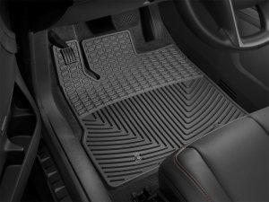 Nissan Sentra Floor Mats - Front - WeatherTech - Rubber - Black - 2013