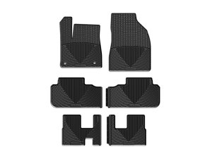 Toyota Highlander Floor Mats - Front - WeatherTech - Rubber - Black - `14-`27
