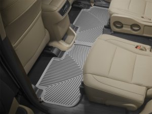 Toyota Highlander Floor Mats - Rear - WeatherTech - All-Weather - Grey - `14-`27 Toyota Highlander Floor Mats - Rear - WeatherTech - All-Weather - Grey - `14-`27
