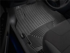 Jeep Grand Cherokee Floor Mat Set - Front + Rear - WeatherTech - All-Weather Rubber - Black - `13-`27