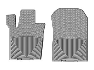 Jeep Grand Cherokee Floor Mat Set - Front - WeatherTech - Rubber - Grey - `13-`27 Jeep Grand Cherokee Floor Mat Set - Front - WeatherTech - Rubber - Grey - `13-`27
