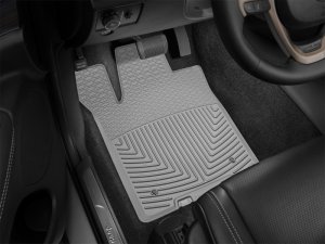 Jeep Grand Cherokee Floor Mat Set - Front - WeatherTech - Rubber - Grey - `13-`27 Jeep Grand Cherokee Floor Mat Set - Front - WeatherTech - Rubber - Grey - `13-`27
