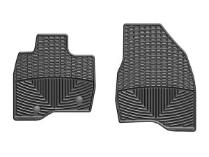 Ford Explorer Floor Mats - Front - WeatherTech - Rubber - Black - `15-`27