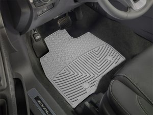 Ford Explorer Floor Mats - Front - WeatherTech - Rubber - Grey - `15-`27