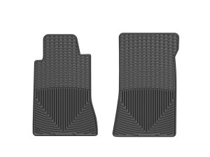 Mercedes-Benz C230 Floor Mats - Front - WeatherTech - Rubber - Black - `01-`07