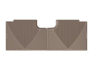 Ford F-150 Rubber Mats - Rear - WeatherTech - Tan - `15-`27