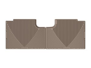Ford F-150 Rubber Mats - Rear - WeatherTech - Tan - `15-`27