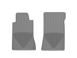 Mercedes-Benz C230 Floor Mats - Front - WeatherTech - Rubber - Grey - `01-`07