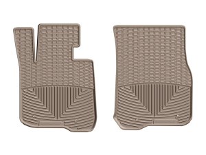 BMW 4 Series Front Rubber Mats - WeatherTech - All-Weather - Tan - `14-`27