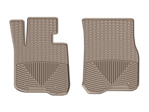 BMW 4 Series Front Rubber Mats - WeatherTech - All-Weather - Tan - `14-`27