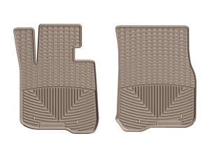 BMW 4 Series Front Rubber Mats - WeatherTech - All-Weather - Tan - `14-`27