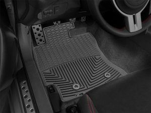 Scion FR S Rubber Mats - Front - WeatherTech - All-Weather - Black - `13-`27