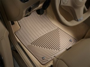 Mercedes-Benz SLK230 Rubber Mats - Front - WeatherTech - All-Weather - Tan - `98-`04
