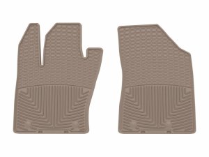 Jeep Compass Rubber Floor Mats - Front - WeatherTech - All-Weather - Tan - `17-`26 Jeep Compass Rubber Floor Mats - Front - WeatherTech - All-Weather - Tan - `17-`26