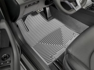 Hyundai Sonata Floor Mats - Front - WeatherTech - Rubber - Grey - `16-`27