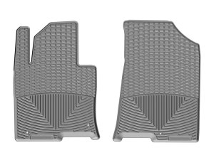 Hyundai Sonata Floor Mats - Front - WeatherTech - Rubber - Grey - `16-`27