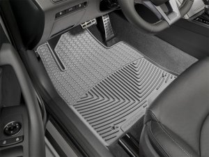 Hyundai Sonata Floor Mats - Front - WeatherTech - Rubber - Grey - `16-`27