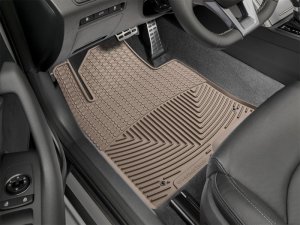 Hyundai Sonata Floor Mats - Front - WeatherTech - Rubber - Tan - `16-`27