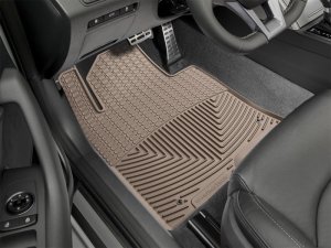 Hyundai Sonata Floor Mats - Front - WeatherTech - Rubber - Tan - `16-`27