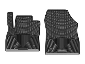 Chevrolet Cruze Floor Mats - Front - WeatherTech - All-Weather Rubber - Black - `16-`27