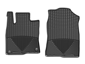 Honda Civic Floor Mats - Front - WeatherTech - Rubber - Black - `16-`27