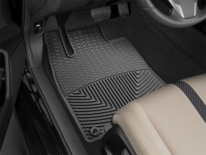 Honda Civic Floor Mats - Front - WeatherTech - Rubber - Black - `16-`27