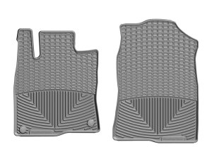 Honda Civic Floor Mats - Front - WeatherTech - Rubber - Grey - `16-`27