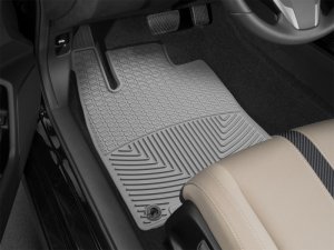Honda Civic Floor Mats - Front - WeatherTech - Rubber - Grey - `16-`27
