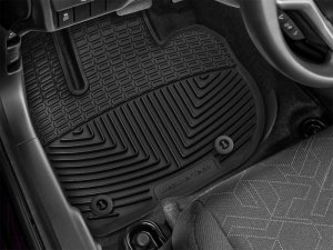 Honda Fit Floor Mats - Front - WeatherTech - Black - `15-`27