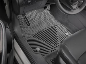 Chevrolet Malibu Rubber Floor Mats - Front - WeatherTech - All-Weather - Black - `16-`27