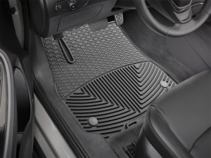 Chevrolet Malibu Rubber Floor Mats - Front - WeatherTech - All-Weather - Black - `16-`27