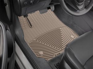Chevrolet Malibu Floor Mats - Front - WeatherTech - Rubber - Tan - `16-`27