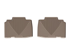Ford Edge Floor Mats - Rear - WeatherTech - Rubber - Tan - `15-`27