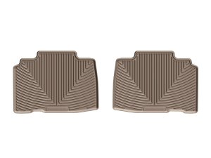 Ford Edge Floor Mats - Rear - WeatherTech - Rubber - Tan - `15-`27